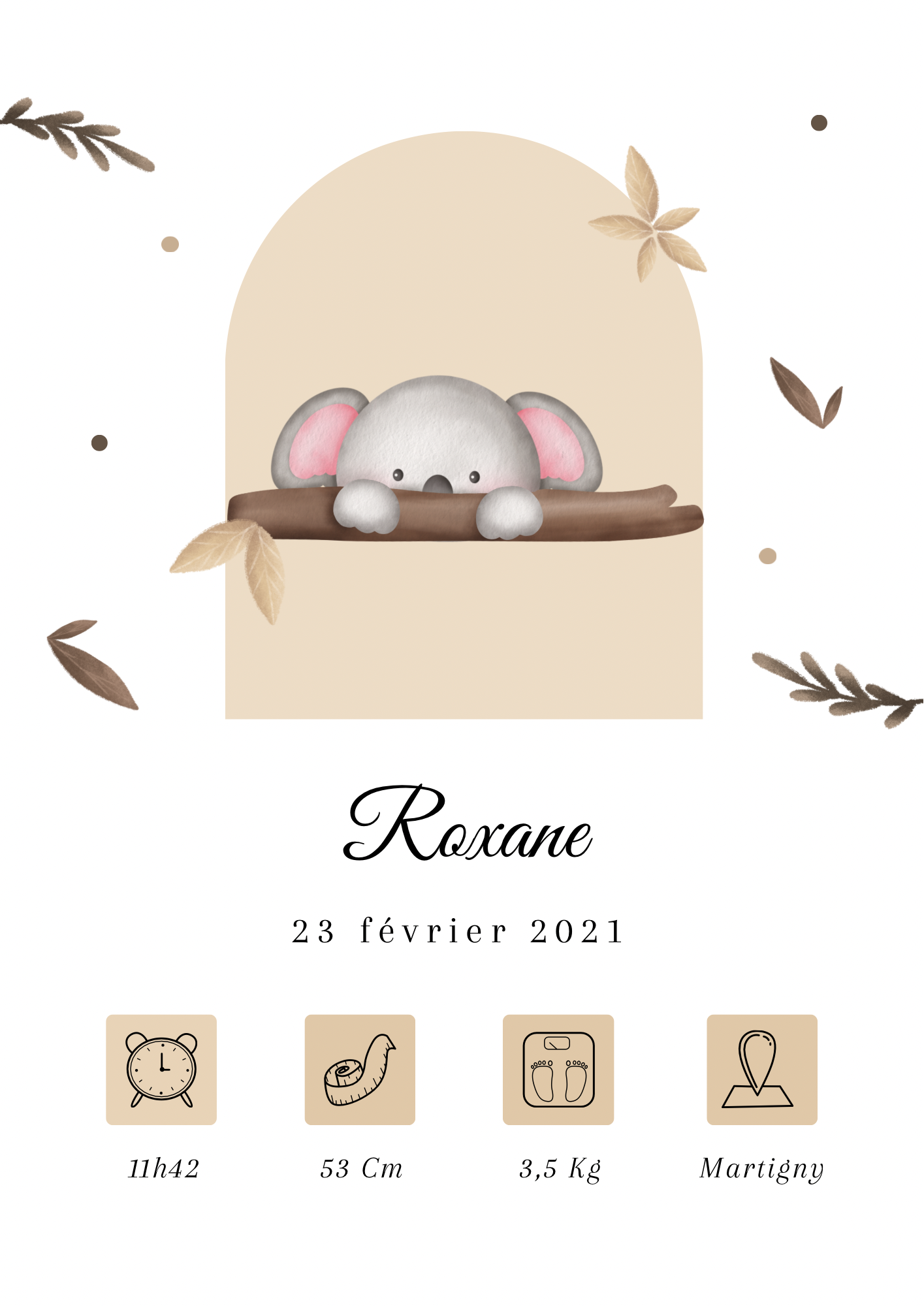 Le début de mon histoire