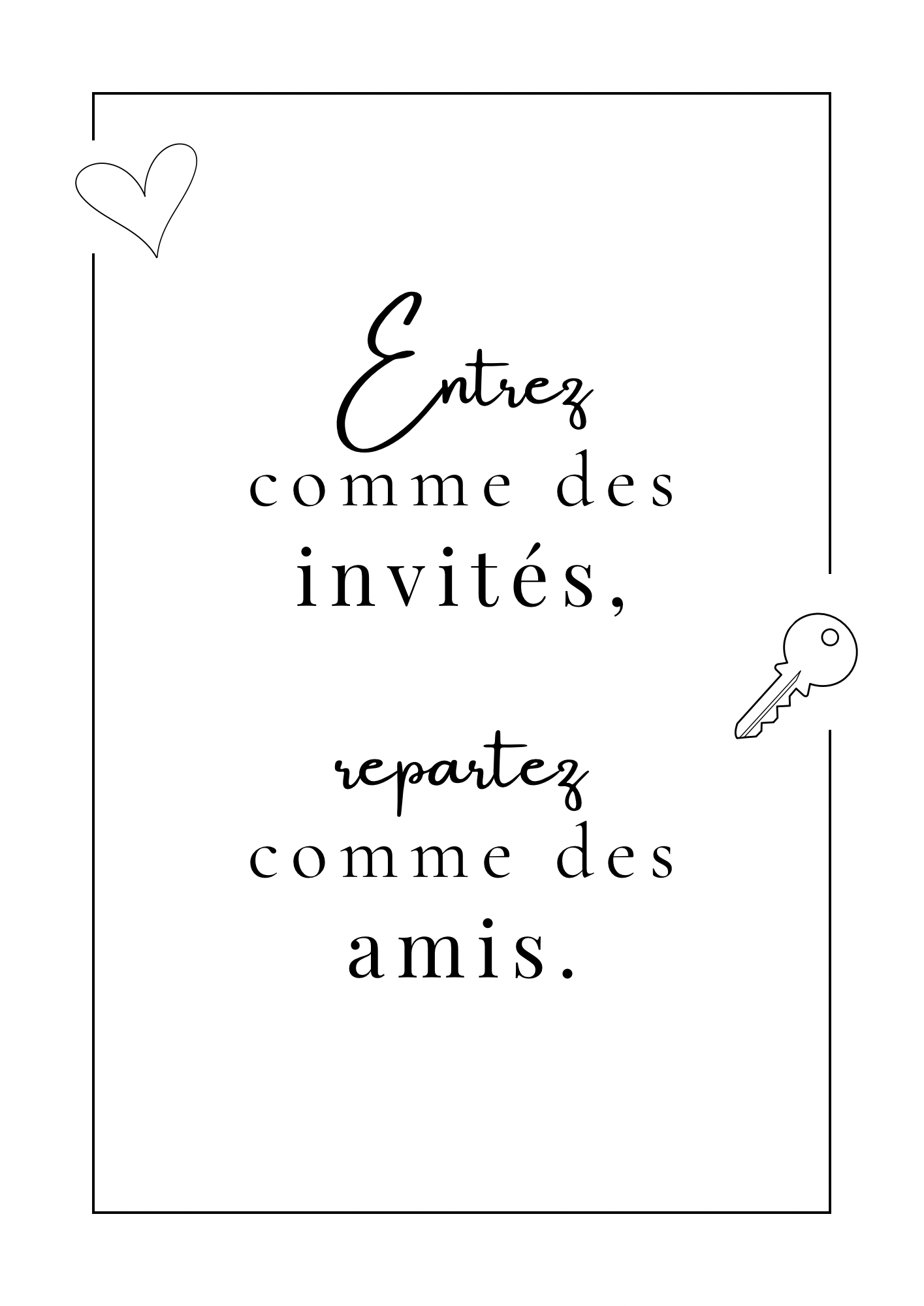 Invités à amis