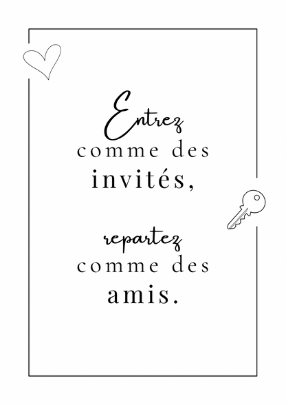 Invités à amis