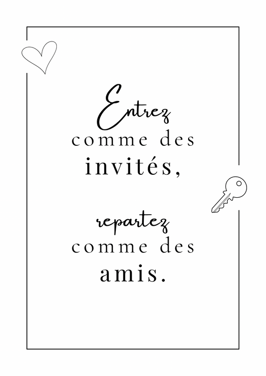 Invités à amis